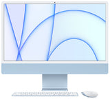 24-inch iMac with Retina 4.5K display: Apple M3 chip with 8‑core CPU and 10‑core GPU, 512GB SSD - Blue