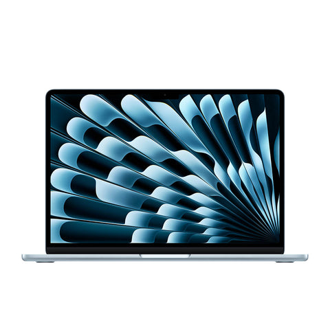 13-inch MacBook Air: Apple M4 chip with 10-core CPU and 10-core GPU, 24GB, 512GB SSD - Sky Blue