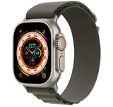 Apple Watch Ultra (49mm, Titanium, Green Alpine Loop M)